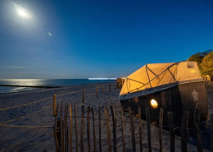 Luxe tent Schlafstrandkorb Nr 4 *